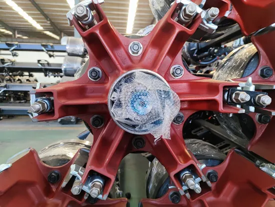 Chn 大型トラック トレーラー 16 t スポーク アクスル セミ トレーラー部品販売